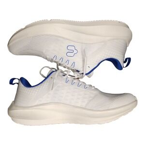 Charly Tennis Shoes Mens US Size 10.5‎ White Blue Lightweight Athletic Lace Up